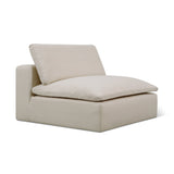 Movie Night™ Outdoor Armless Chair, Large, Ivory