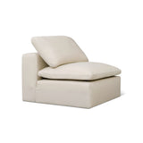 Movie Night™ Outdoor Armless Chair, Standard, Ivory