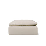 Movie Night™ Outdoor Ottoman, Standard, Ivory