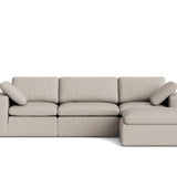 Movie Night™ Outdoor 4-Piece Modular Sectional, Standard, Desert