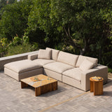 Movie Night™ Outdoor 4-Piece Modular Sectional, Standard, Desert