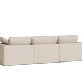 Movie Night™ Outdoor 3-Piece Modular Sofa, Standard, Ivory