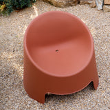 Inner Circle Outdoor Lounge Chair (Set of Two), Cinnamon