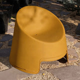 Inner Circle Outdoor Lounge Chair (Set of Two), Lemon