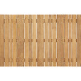 Sweet Escape Outdoor Coffee Table, Ivory/Teak