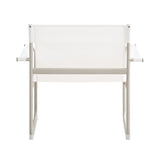 Poolside Outdoor Lounge Chair, Ivory