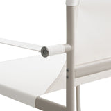 Poolside Outdoor Lounge Chair, Ivory