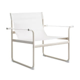 Poolside Outdoor Lounge Chair, Ivory