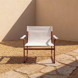 Poolside Outdoor Lounge Chair, Terracotta
