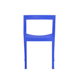 Open Air Outdoor Dining Chair (Set Of Two), Cobalt