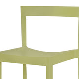 Open Air Outdoor Dining Chair (Set Of Two), Avocado