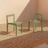 Open Air Outdoor Dining Chair (Set Of Two), Avocado