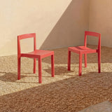 Open Air Outdoor Dining Chair (Set Of Two), Maple