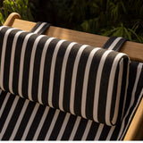 Settle In Outdoor Patio Chair, Large, Black Sand