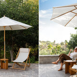 Capri Outdoor Umbrella, Canvas