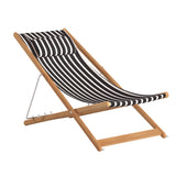 Settle In Outdoor Patio Chair, Small, Black Sand
