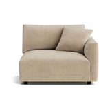Soft Spot Right Arm Corner Chair, Cashew
