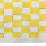 Checkers Rug x Scott Sueme, 5x7, Sunshine