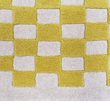 Checkers Rug x Scott Sueme, 8x10, Sunshine