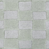 Checkers Rug x Scott Sueme, 8x10, Aloe