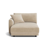 Soft Spot Left Arm Chaise, Cashew