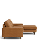 Right At Home Sectional, Right, Golden Tan