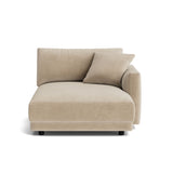 Soft Spot Right Arm Chaise, Cashew