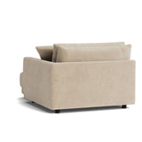 Soft Spot Right Arm Chaise, Cashew