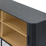 Easy Edge Sideboard, Regular, Black Oak