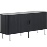 Easy Edge Sideboard, Regular, Black Oak