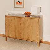 Glimpse Cabinet, White Oak