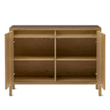 Glimpse Cabinet, White Oak