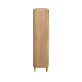Showcase Cabinet, White Oak