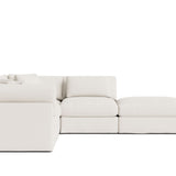 Get Together™ 5-Piece Modular Sectional, Large, Cream Linen