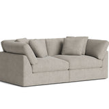 Get Together™ 2-Piece Modular Sofa, Large, Oatmeal