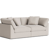 Get Together™ 2 Piece Modular Sofa, Large, Clay