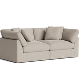 Get Together™ 2-Piece Modular Sofa, Large, Light Pebble