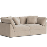Get Together™ 2-Piece Modular Sofa, Large, Champagne