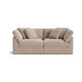 Get Together™ 2-Piece Modular Sofa, Large, Champagne