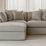 Get Together™ 3-Piece Modular Sectional, Large, Clay
