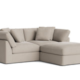 Get Together™ 3-Piece Modular Sectional, Large, Light Pebble