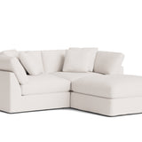 Get Together™ 3-Piece Modular Sectional, Large, Nomad Snow