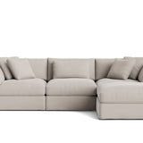 Get Together™ 4-Piece Modular Sectional, Large, Clay