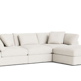 Get Together™ 4-Piece Modular Sectional, Large, Cream Linen