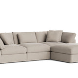 Get Together™ 4-Piece Modular Sectional, Large, Light Pebble