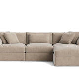 Get Together™ 4-Piece Modular Sectional, Large, Champagne