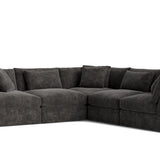 Get Together™ 5-Piece Modular Sectional Closed, Large, Truffle