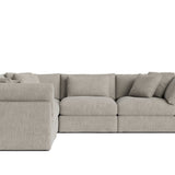 Get Together™ 5-Piece Modular Sectional Closed, Large, Oatmeal