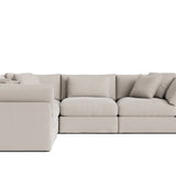 Get Together™ 5-Piece Modular Sectional Closed, Large, Clay