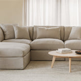 Get Together™ 5-Piece Modular Sectional Closed, Large, Clay